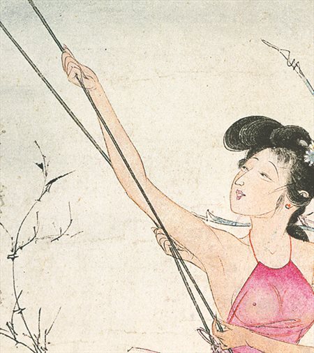 调兵山-胡也佛的仕女画和最知名的金瓶梅秘戏图